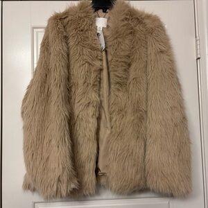 H&M Cozy Brown Teddy Jacket